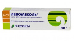 Левомеколь, мазь для наружного применения 40 мг/г+7.5 мг/г 40 г 1 шт