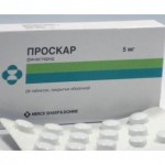 Проскар, таблетки покрытые пленочной оболочкой 5 мг 28 шт