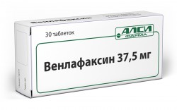 Венлафаксин, таблетки 37.5 мг 30 шт