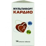 Мультифорт Кардио, таблетки шипучие 14 шт