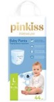 Подгузники-трусики, Pinkiss (Пинкисс) 9-14 кг р. l 44 шт премиум