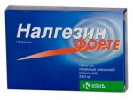 Налгезин форте, таблетки покрытые пленочной оболочкой 550 мг 20 шт