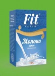 Молоко сухое, Fit Parad (Фит Парад) 300 г 1 шт 1.5% обезжиренное пакет