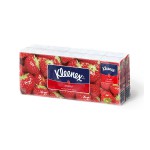 Платки носовые, Kleenex (Клинекс) 100 шт клубника