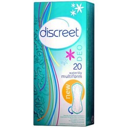 Прокладки женские ежедневные, Discreet (Дискрит) 20 шт Део водная лилия