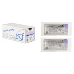 Шовный материал, SMI AG (СМИ АГ) р. 2/0 (3) 12 шт арт. 15300126 75 см Сургикрил 910 игла колющая HR 26 мм 1/2