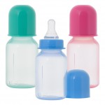 Бутылочка для кормления, Курносики 125 мл 1 шт арт. 11214 с силиконовой соской
